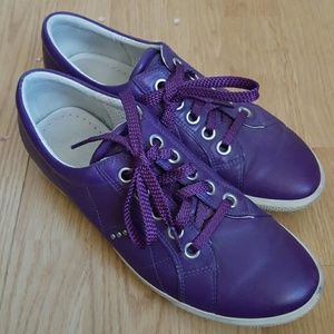 ecco sneakers womens purple